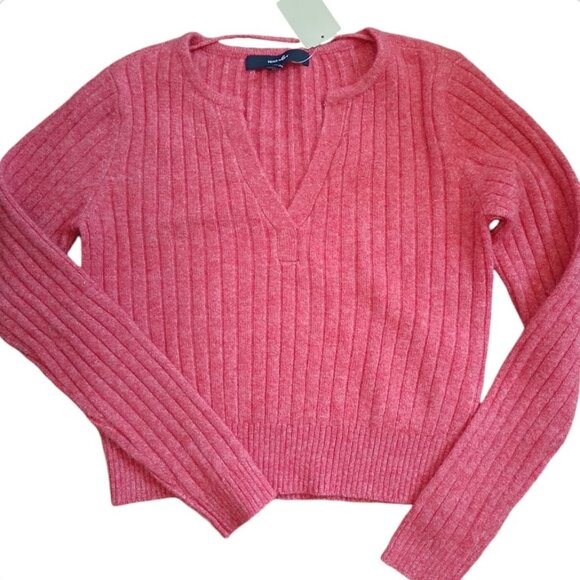 Vero Moda Pink V-Neck Sweater - Picture 2 of 9